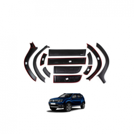 Dacia - Set 12 protectii de aripi si usi  compatibil Duster II 2018-2022