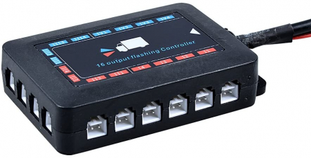 Set 16 stroboscoape cu 2 LED-uri, lumina galbena 12V [5]