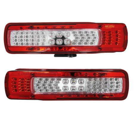 Lampi spate camion 24V - Set 2 Auto LED Lampi Spate Stanga Si Dreapta, LED SMD, 24V, Compatibile Volvo FH4 2013+