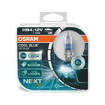 Set 2 Becuri 12V Hb4 51 W Cool Blue Intense Nextgen Osram [1]
