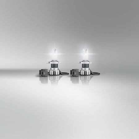 SET 2 BECURI NIGHT BREAKER LED SMART H4 +330% CUTIE OMOLOGARE RAR [1]