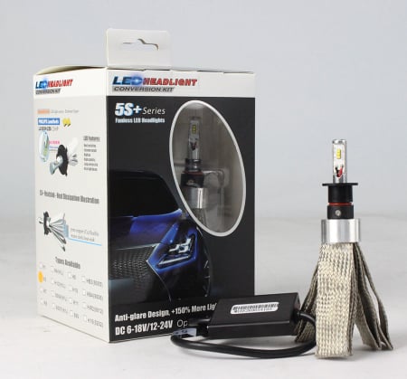 Becuri LED - Set 2 bucati Becuri LED 5S+ H15 CANBUS 6000K 12v/24v