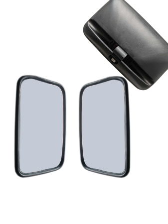 Alte accesorii - Set 2 bucati Oglinda universal exterioara laterala pentru vedere din spate 300 mm x 183 mm pentru camion, autobuz, utilaje de constructii si agricole, excavatoare, rulote si altele.