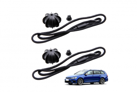 Ornamente auto - Set 2 cabluri de portbagaj pentru VW Skoda Seat Audi  Lungime: 54 cm