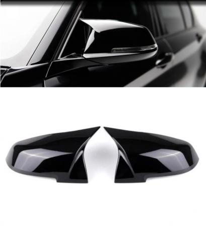 Capace Oglinzi auto - Set 2 Capace pentru Oglinzi, Tip Batman M Compatibile BMW F20 F21 F22 F23 F30 F31 F32 F33 F34 F36 GT 3GT E84 E87 i3S