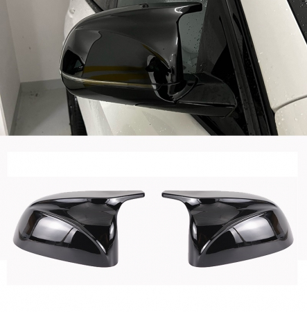 Accesorii pentru exterior - Set 2 Capace pentru Oglinzi, Tip Batman M Compatibile BMW X3 X4 X5 X6 X7 G01 G08 G02 G05 G06 G07