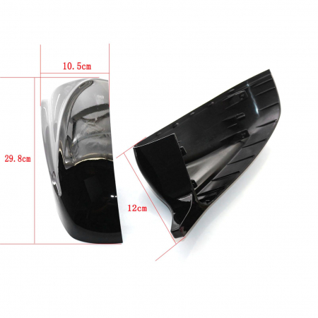 Set 2 Capace pentru Oglinzi, Tip Batman M Compatibile BMW X5 E70 X6 E71 [7]