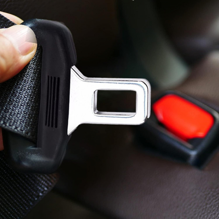 Set 2 cleme anulare sunet pentru centura de siguranta auto [9]
