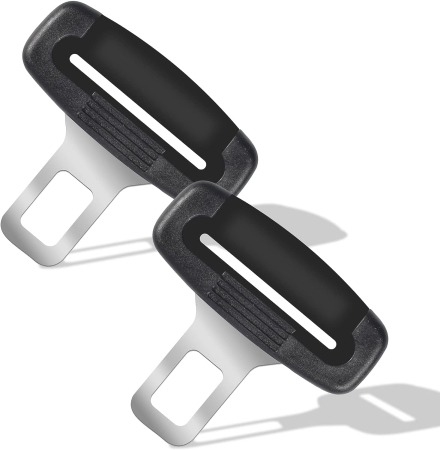 Noutati Real Auto - Set 2 cleme anulare sunet pentru centura de siguranta auto