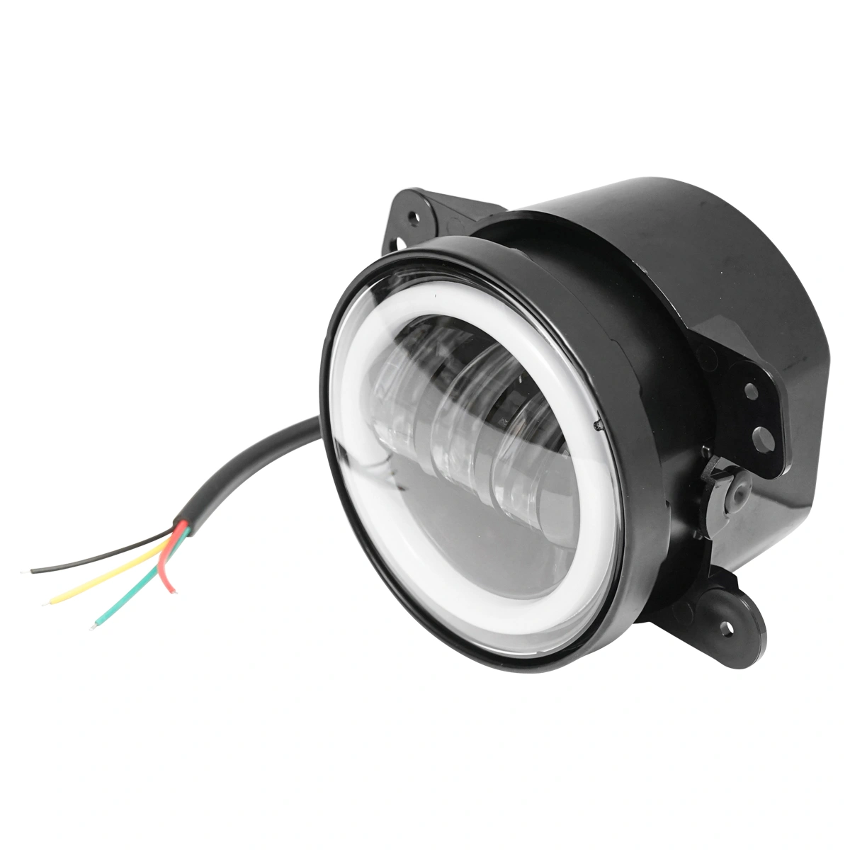 Set 2 lampi cu 6 LED-uri 10-60V 30W cu lumina de zi tip Angel Eyes [1]