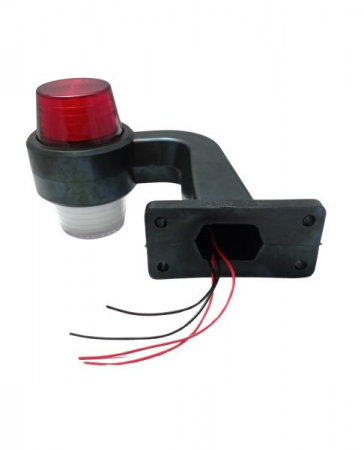 Set Lampi Laterale de Gabarit cu LED – 12-24V, 155 mm, Rosu - Alb [9]