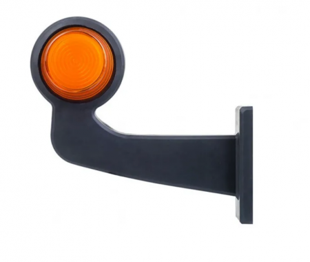 Set 2 Lampi Laterale de Gabarit LED cu Efect de Neon – 12-24V, Galben, 170 x 50 mm [1]