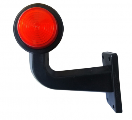 Set 2 Lampi Laterale de Gabarit LED cu Efect de Neon – 12-24V, Rosu-Galben, 155mm [2]