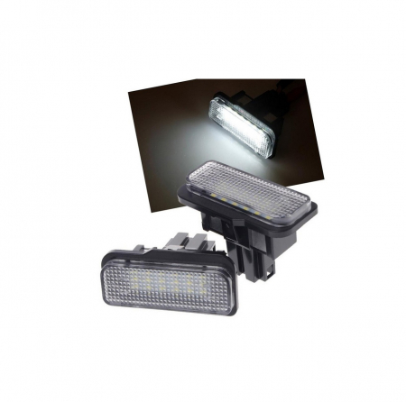 Set 2 lampi LED numar compatibil Mercedes [3]