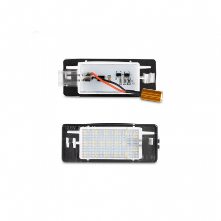 Set 2 lampi LED numar compatibil Opel [1]