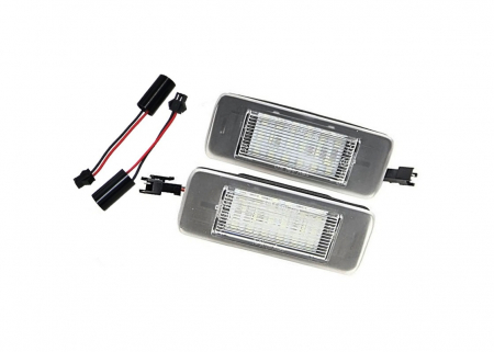 Set 2 lampi LED numar compatibil Opel [3]