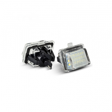 Set 2 lampi LED numar compatibil pe Mercedes [3]