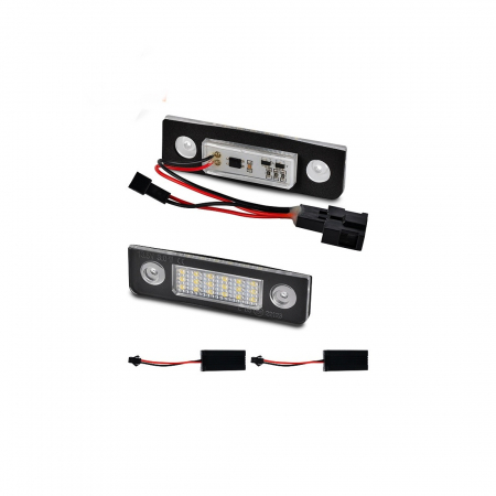 Lampi Numar - Set 2 lampi LED numar compatibil Skoda