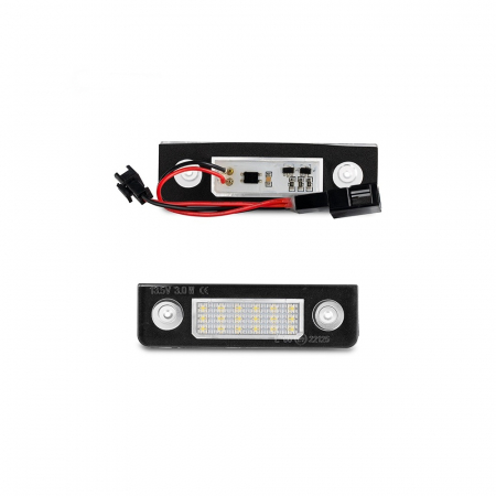 Set 2 lampi LED numar compatibil Skoda [5]