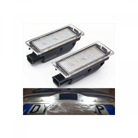 Set 2 lampi LED numar compatibila DACIA Logan II Facelift 2016-2020 [4]