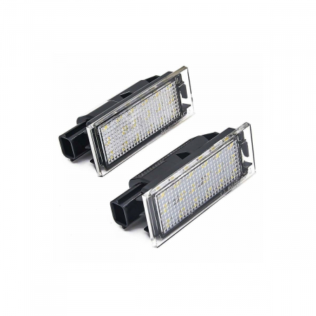 Set 2 lampi LED numar compatibila DACIA Logan II Facelift 2016-2020 [1]