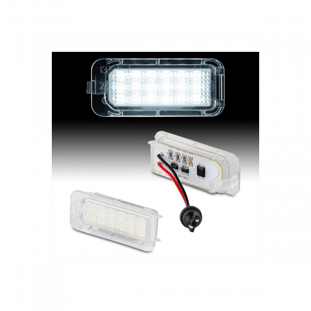 Set 2 lampi LED numar compatibila Ford [3]