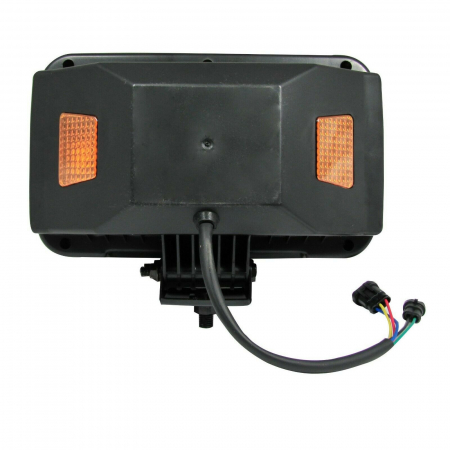 Set 2 LED Faruri cu Semnalizare JCB, Tractoare, Excavatoare, Telehandler, Hi/Low Beam, 12/24 V [8]