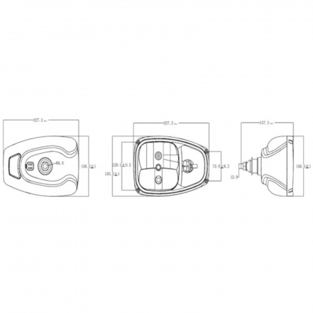 Set 2 LED Faruri cu Semnalizare pentru JCB MIDI 700/50192 700/50194 [1]