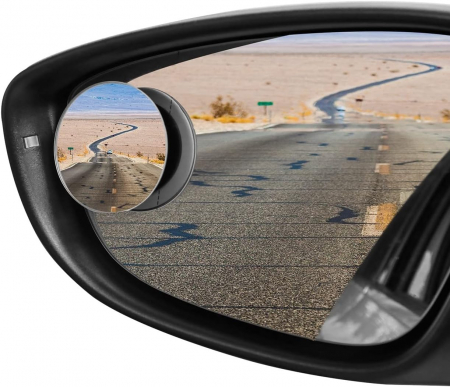 Set 2 oglinzi auto pentru unghi mort, rotunde, pentru oglinzile laterale 360° [5]