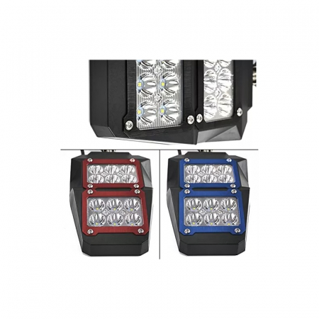 Set 2 oglinzi universale compatibile UTV sau Maverick X3 cu proiectoare [5]