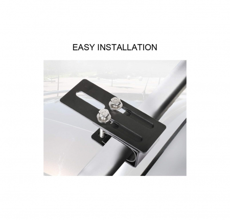 Set 2 suporti proiectoare LED BAR universal pentru prindere de bare longitudinale [5]