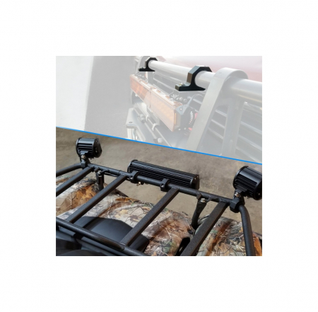 Proiectoare, lampi si leduri - Set 2 suporti proiectoare LED universal pentru prindere de rollbar sau bullbar