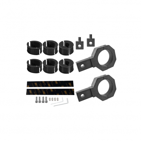 Set 2 suporti proiectoare LED universal pentru prindere de rollbar sau bullbar [5]