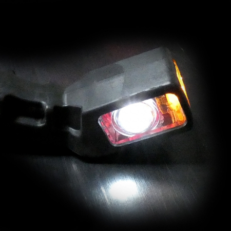 Set Lampi Laterale Gabarit  LED 18.5cm, Pentru 12v - 24v, Rosu, Alb, Galben [4]