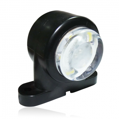 Set 2 Lampi Laterale LED , Mini, 5.5cm, 12v - 24v, Rosu si Alb, Pentru Remorca, Camion [4]