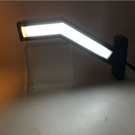 Set Lampi Gabarit, Stanga si Dreapta, LED, Neon Efect, Lumina Dinamica, 3 Functii, 12-24V, 22cm [8]