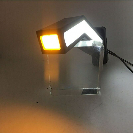 Set Lampi Gabarit, Stanga si Dreapta, LED, Neon Efect, Lumina Dinamica, 3 Functii, 12-24V, 22cm [1]