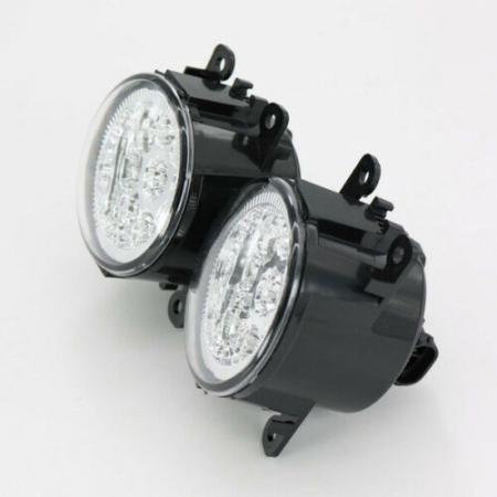 Set 2 Proiectoare de Ceata Albe, Sticla clara, Becuri H11, Dedicata Dacia, Ford, Opel, Renault, Citroen [6]