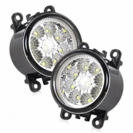 Set 2 Proiectoare de Ceata Galbenе Becuri H11, Dedicata Dacia, Ford, Opel, Renault, Citroen [1]