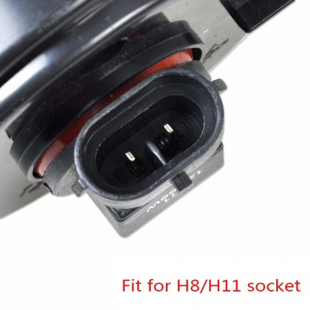 Set 2 Proiectoare de Ceata Galbenе Becuri H11, Dedicata Dacia, Ford, Opel, Renault, Citroen [7]