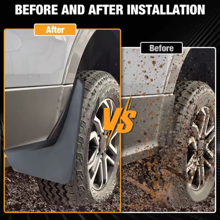 Set  Aparatori Noroi Dedicate, Fata si Spate, Compatibile cu Dacia Duster 2 II 2018+ [7]