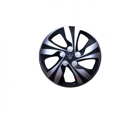 Capace roti - Set 4 capace roti model EVO negru+argintiu 14" Cod: WX1-1SL-14