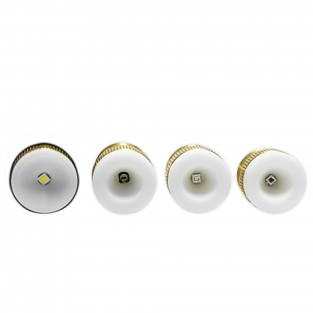 Lanterne / Lampa lucru - Set 4 module led de schimb PNI FHT4LED pentru lanterne PNI Adventure 09,10,11,12, 4 culori: rosu, verde, IR850, IR940
