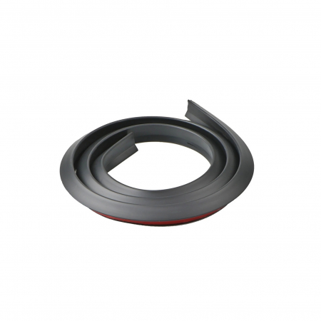Set 4 ornamente protectie aripa din cauciuc 1,6mx3cm culoare Neagra Cod: FS-7012 [2]