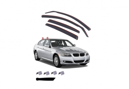 BMW - Set 4 Paravanturi auto fata si spate BMW SERIE 3 BERLINA E90 2005 - 2011