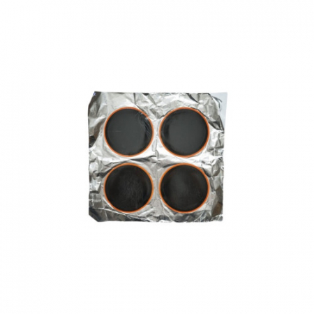 VULCANIZARE - Set 4 petice vulcanizare rotunde 108mm pentru camere aer Maruni