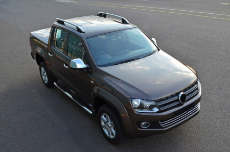 Accesorii pentru exterior - Set bare portbagaj longitudinale compatibile VW AMAROK 2010-2020