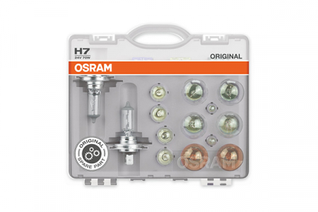 Becuri Auto - Set Becuri Auto De Rezerva Camion 24V H7 Osram
