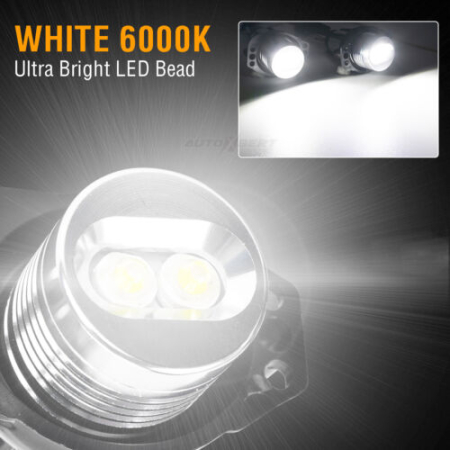 Set becuri  LED Angel Eyes, 12V pentru BMW E90 E91 cu Canbus [8]