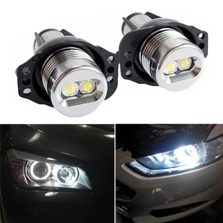 Electronice si electrice auto - Set becuri  LED Angel Eyes, 12V pentru BMW E90 E91 cu Canbus